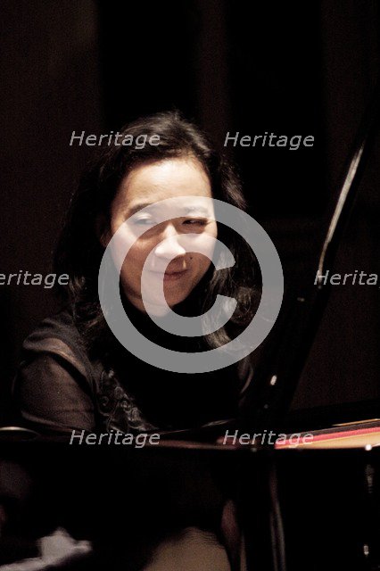 Helen Sung, Watermill Jazz Club, Dorking, Surrey, Nov 2015. Artist: Brian O'Connor.