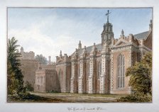 View of the hall at Lambeth Palace, London, 1831. Artist: John Chessell Buckler