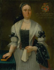 Anna Maria Desséwffy née Horvath-Stancic, aged forty-four, c1745. Creator: Ján Gottlieb Kramer.