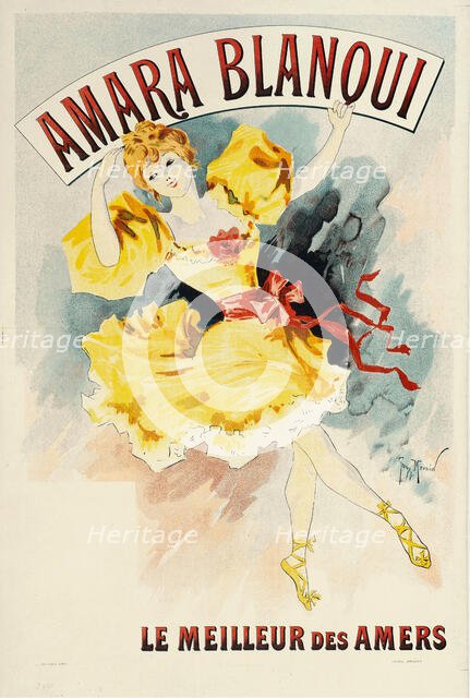 Amara Blanqui, ca 1895-1900. Creator: Meunier, Henri Georges (1873-1922).