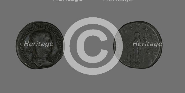 Antoninianus (Coin) Portraying Emperor Probus, 276-281. Creator: Unknown.