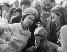 The Royal family attend a game fair at the home of the Duke of Wellington, July 1974. Artist: Unknown