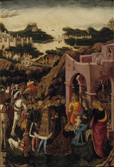 The Adoration of the Magi, 1440-1445. Creator: Giovanni Boccati.