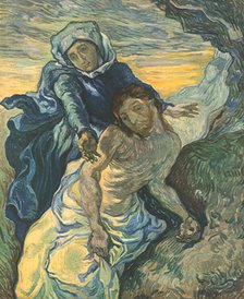 'Pietà (after Delacroix)', September 1889, (1947).  Creator: Vincent van Gogh.