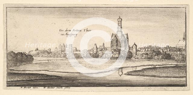 Augsburg, 1665. Creator: Wenceslaus Hollar.