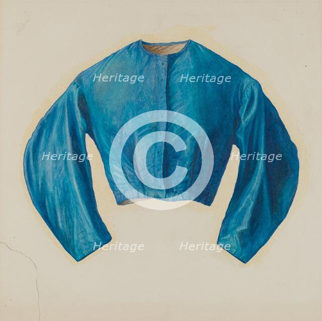 Silk Waist, c. 1939. Creator: Fred Hassebrock.