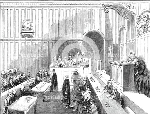 Ancient ceremony of Chopping Sticks, and Counting Horse-shoes and Hob-nails...1844. Creator: Unknown.