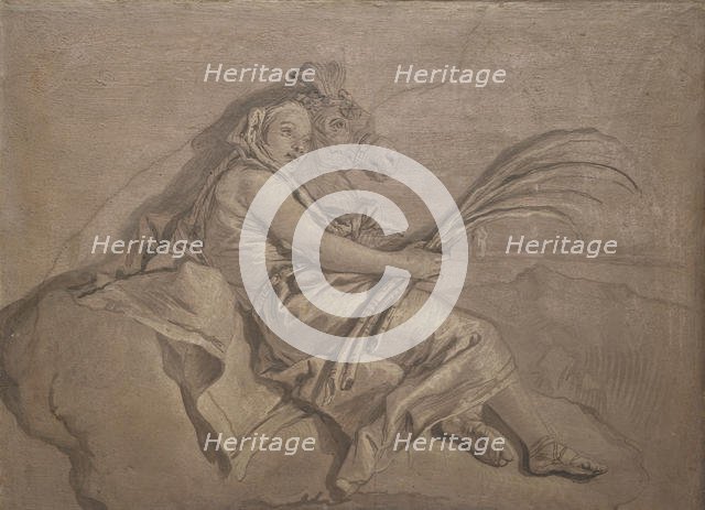 Asia. Creator: Giovanni Domenico Tiepolo.