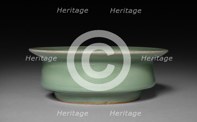Brush Washer: Longquan Ware, 13th Century. Creator: Unknown.