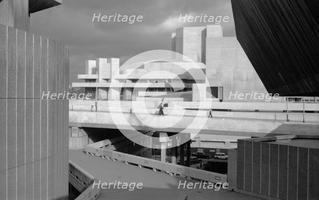 Royal National Theatre, Upper Ground, South Bank, Lambeth, London, 1976-1980. Artist: Eric de Maré.