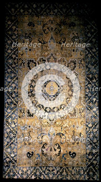 Altar Carpet, Spain, 17th century. Creator: Unknown.