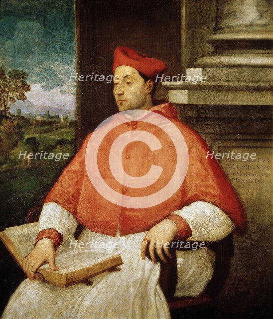 'Portrait of Cardinal Antonio Pallavicini', (1441-1507). Artist: Titian