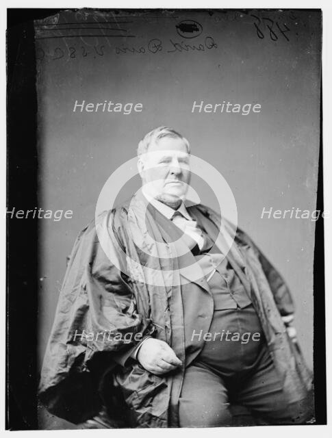 Judge David Davis, U.S.S. Court, between 1870 and 1880. Creator: Unknown.