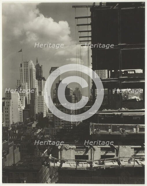 From My Window at An American Place, North, 1931. Creator: Alfred Stieglitz.