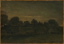 Farming Village at Twilight, 1885.