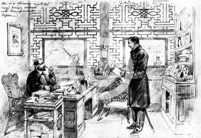 The Chinese Question: the German Occupation of Kiao-Chau - Capt. Trüppel, the new governor..., 1898. Creator: Unknown.