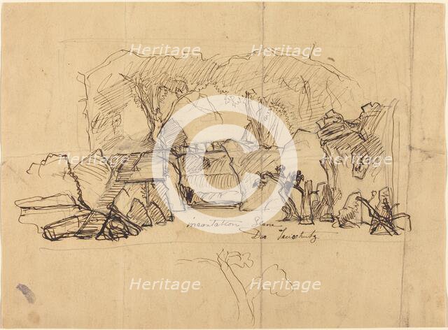 Incantation Scene from "Der Freischutz". Creator: Robert Caney.