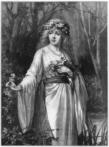 'Ophelia', 1892. Artist: Taylor