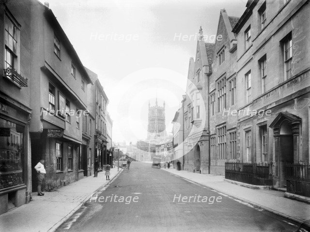 Dyer Street, Cirencester, Gloucestershire, 1906. Artist: Henry Taunt.