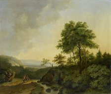 View in the Harz Mountains, 1840. Creator: Cornelis François Roos.