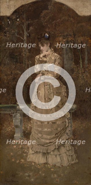 Fall, 1877. Creator: Alfred Stevens.