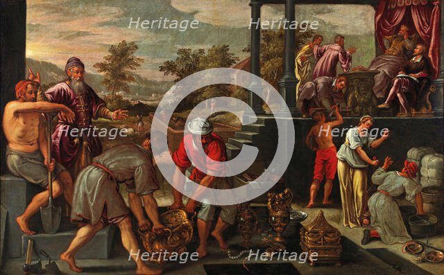 An Allegory of Trade and Commerce, ca 1590. Creator: Fiammingo, Paolo (c. 1540-1596).