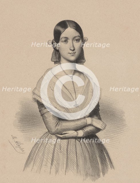 Ballet dancer Carlotta Grisi (1819-1899), 1840.