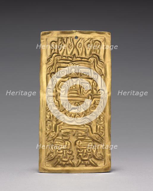 Plaque, c. 500-200 BC. Creator: Unknown.