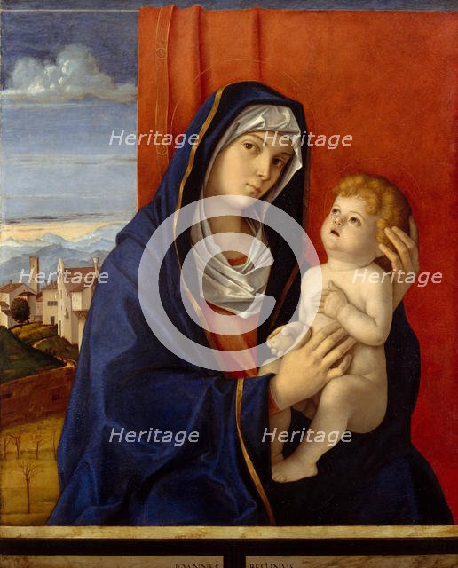 Madonna and Child, late 1480s. Creator: Giovanni Bellini.