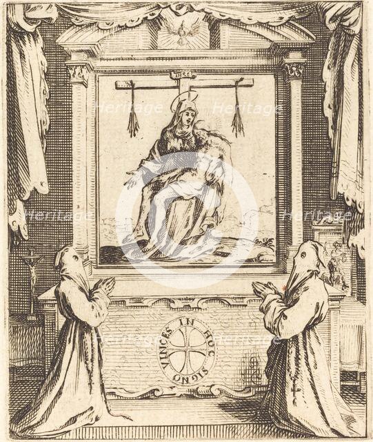 Frontispiece for The Order of the White Penitents at Nancy. Creator: Jacques Callot.