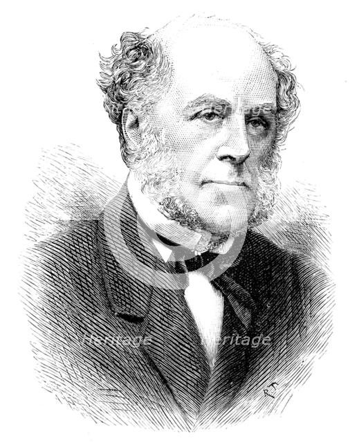 The late Earl Sydney, Lord Steward of the Queen’s Household, 1890. Creator: Unknown.