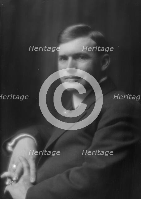 Sperry, J.C., Mr., portrait photograph, 1912 or 1913. Creator: Arnold Genthe.