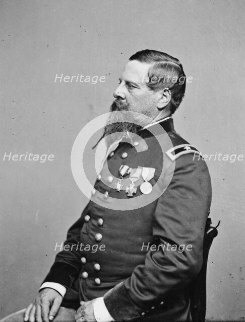 General Joseph Warren Revere, US Army, between 1855 and 1865. Creator: Unknown.