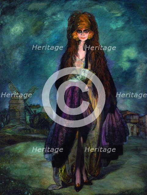 Marchesa Luisa Casati, 1923.