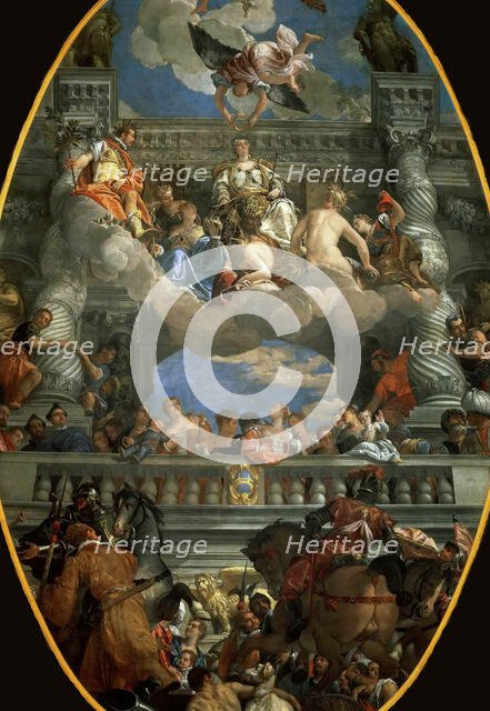 Apotheosis of Venice, 1585. Creator: Veronese, Paolo (1528-1588).