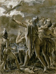 Aeneas and his followers in Latium, 1791-1793. Creator: Girodet de Roucy Trioson, Anne Louis (1767-1824).