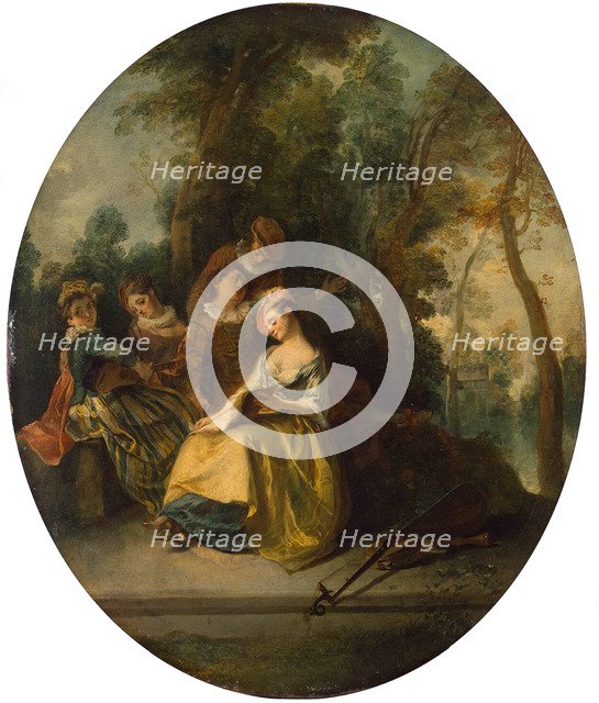 Concert in the Park', 1738. Creator: Lancret, Nicolas (1690-1743).