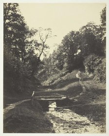Scene near Godalming, Surrey, c. 1856. Creator: Alfred Rosling.
