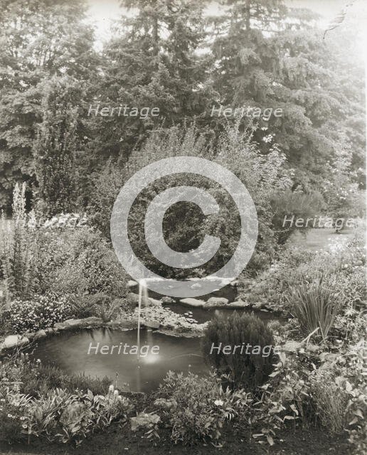 Michael Cochrane Armour house, 962 Linda Vista Avenue, Pasadena, California, 1917. Creator: Frances Benjamin Johnston.