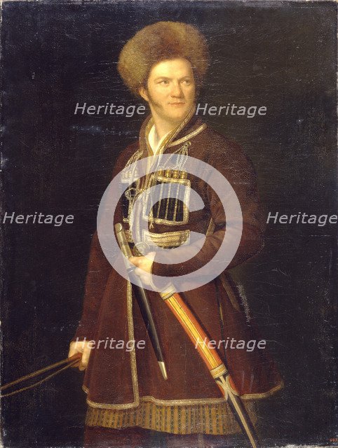 Self-portrait. Artist: Orlowski, Alexander Osipovich (1777-1832)