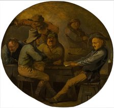 The Card Players. Creator: Pieter Jansz. Quast.