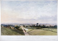 London and Croydon Railway, New Cross, Deptford, London, 1839. Artist: Edward Duncan