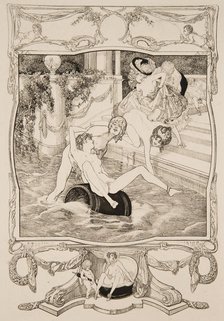 Collection of gallant and erotic fantasies. Creator: Bayros, Franz von (1866-1924).