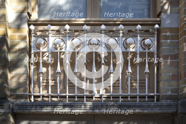 Maison-Atelier Geo Bernier, 4 Rue de la Reforme, Brussels, Belgium, (1902), c2014-c2017. Artist: Alan John Ainsworth.