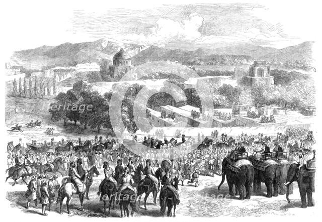 Entry of the Governor-General of India into Peshawur, 1870. Creator: Unknown.