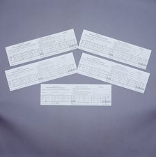 Golf scorecard from US Open 1990 Artist: Unknown