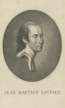 Jean-Baptiste Louvet de Couvray (1760-1797), 1790s. Creator: Lips, Johann Heinrich (1758-1817).