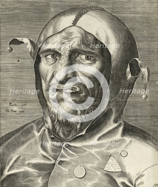 Fool's Head, c. 1560.