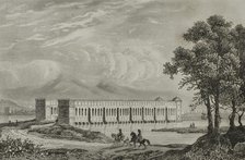 Julfa Bridge, Azerbaidjan, 1838. Creator: Vanderburch.