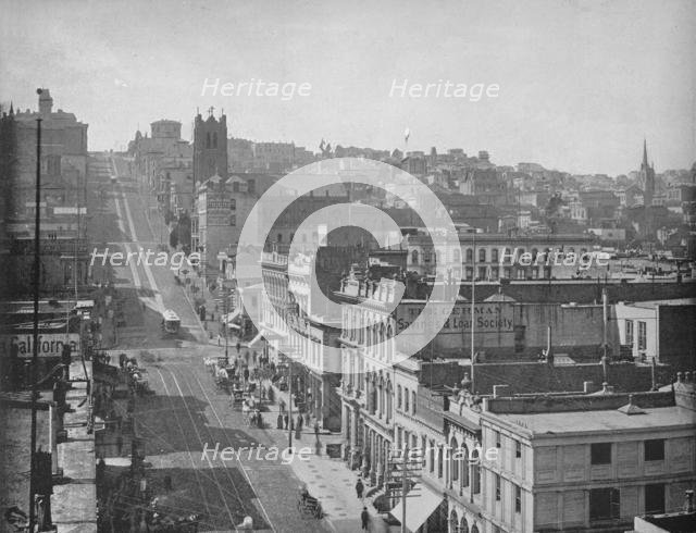 'California Street, San Francisco', c1897. Creator: Unknown.